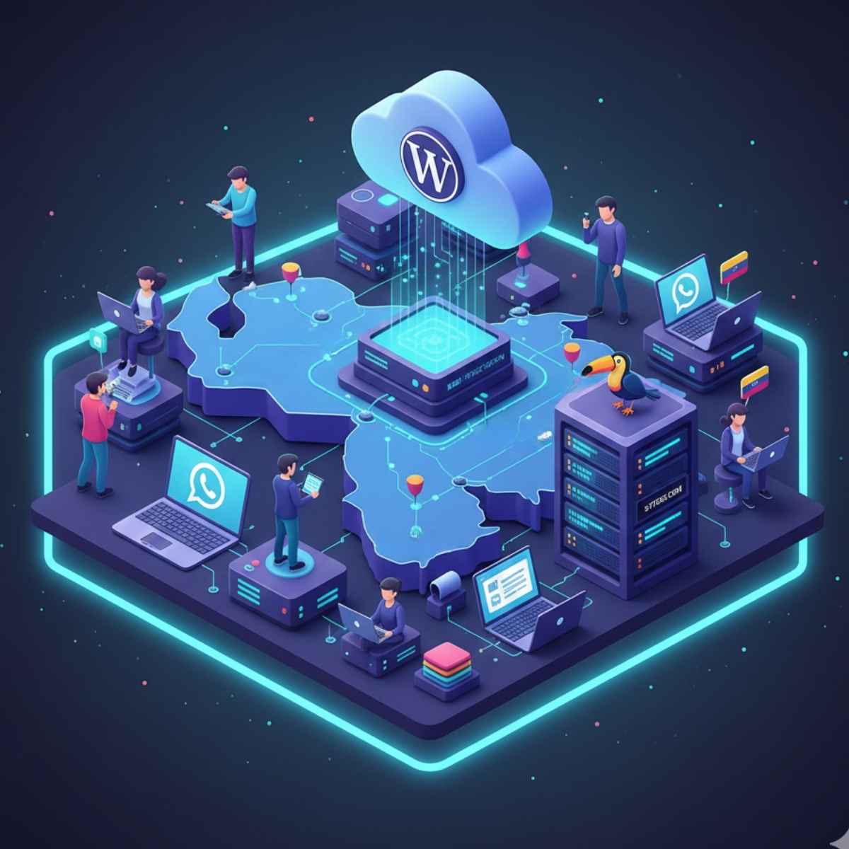 Hospedaje especializado administrado WordPress en Venezuela